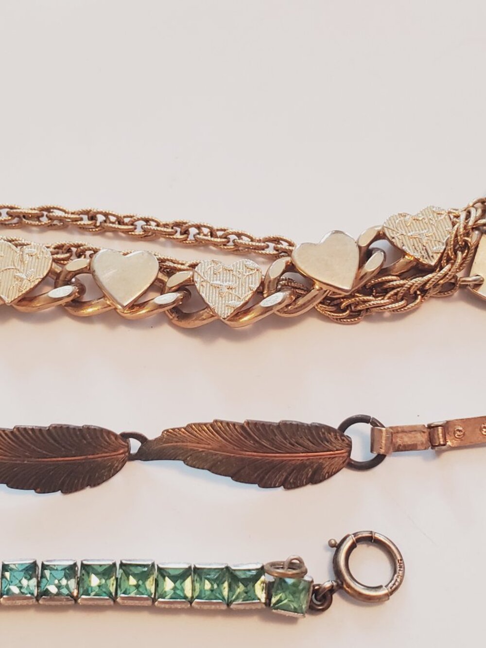 7 Bracelets, items # A-2559-2565., wt. 105 grams. - Picture 15 of 16